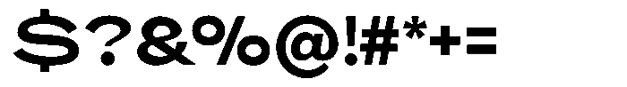 SFC Southbased Expanded Font OTHER CHARS
