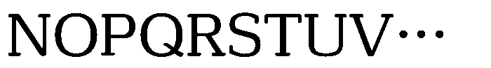 SFEllemin B Font UPPERCASE
