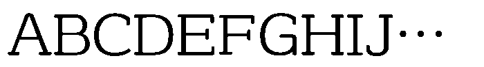 SFEllemin R Font UPPERCASE