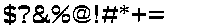 SFFlora U Font OTHER CHARS