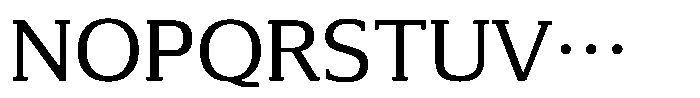 SFPrintemps EL DB Font UPPERCASE