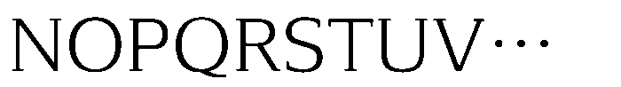SFPrintemps EL EL Font UPPERCASE