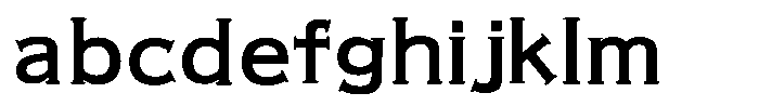 SFSelif Gothic RE E FONT