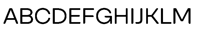 SFT Schrifted Round Variable Font UPPERCASE