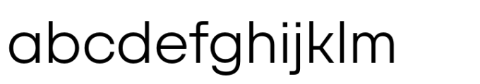 SFT Schrifted Sans Light Font LOWERCASE