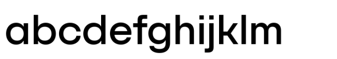SFT Schrifted Sans Variable Font LOWERCASE