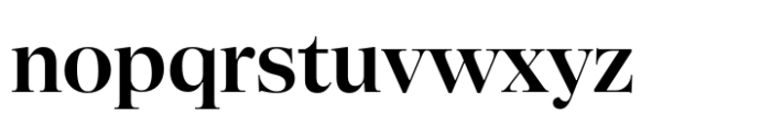 SFT Schrifted Serif Display DemiBold Font LOWERCASE