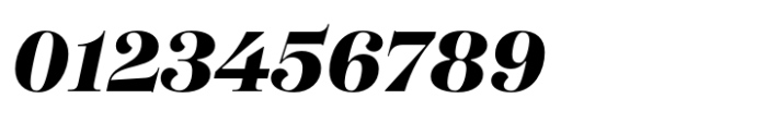 SFT Schrifted Serif Display ExtraBold Italic Font OTHER CHARS