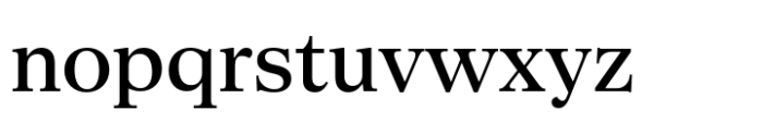 SFT Schrifted Serif Subhead Medium Font LOWERCASE