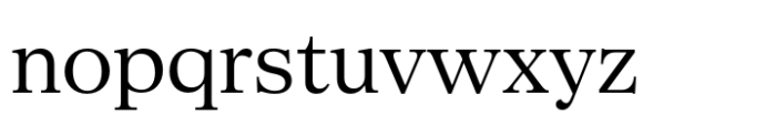 SFT Schrifted Serif Subhead Regular Font LOWERCASE
