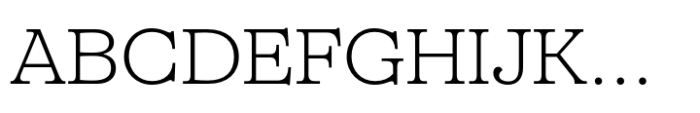 SFT Schrifted Serif Text ExtraLight Font UPPERCASE