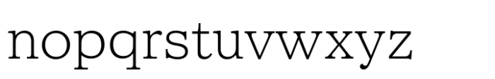 SFT Schrifted Serif Text ExtraLight Font LOWERCASE