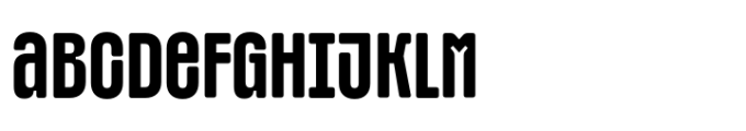 SFT Sushka Flat Black Font LOWERCASE