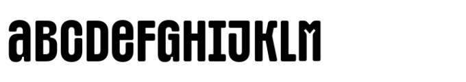 SFT Sushka Flat ExtraBlack Font LOWERCASE