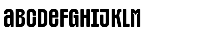 SFT Sushka Flat Variable Font LOWERCASE