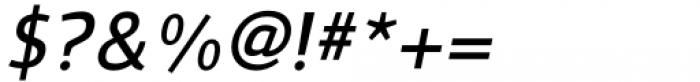 Sf Mora Sans Medium Italic Font OTHER CHARS