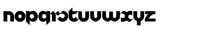 Sfax Font LOWERCASE