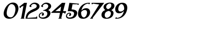 Sforza Regular-Oblique Font OTHER CHARS