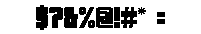 Sforzando Regular Font OTHER CHARS