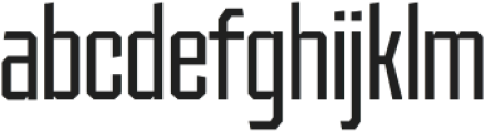 SG Tanders Condensed Light otf (300) Font LOWERCASE