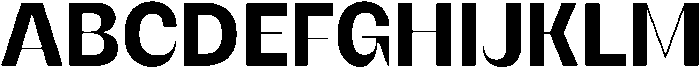 SG Verace Bold otf (700) Font UPPERCASE