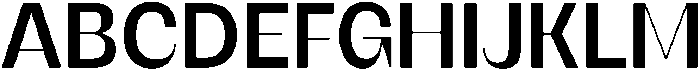 SG Verace Medium otf (500) Font UPPERCASE
