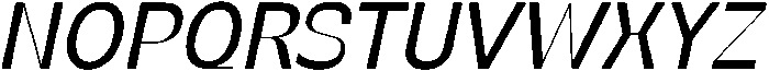 SG Verace Slant otf (400) Font UPPERCASE