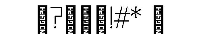 SG Takimon Thin DEMO Font OTHER CHARS