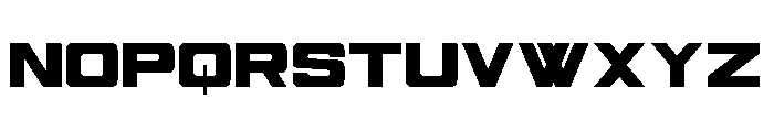 SG85-CHI SON 1 Font UPPERCASE
