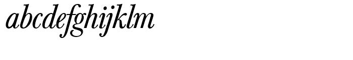SG Baskerville No 1 SH Italic Font LOWERCASE