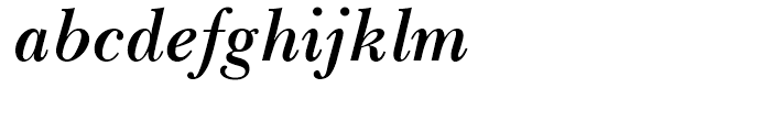 SG Baskerville SB Bold Italic OsF Font LOWERCASE
