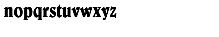SG Belwe SB Bold Condensed Font LOWERCASE