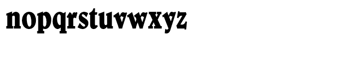 SG Belwe SH Bold Condensed Font LOWERCASE