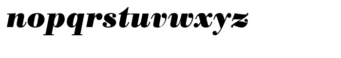 SG Bodoni No 1 SB Bold Italic Font LOWERCASE
