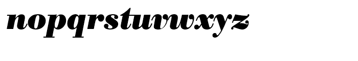 SG Bodoni No 1 SH Bold Italic Font LOWERCASE
