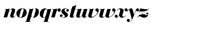 SG Bodoni SH Bold Italic Font LOWERCASE