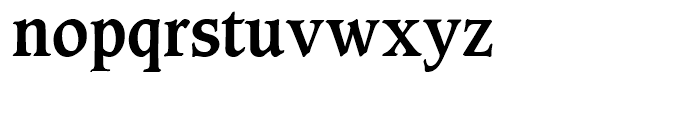 SG Caxton SH Bold Font LOWERCASE
