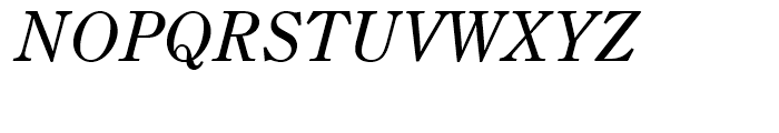 SG Century Old Style SB Roman Italic Font UPPERCASE