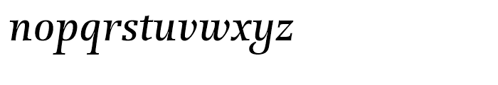 SG Forlane SB Medium Italic Font LOWERCASE