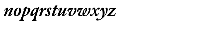 SG Garamond No 2 SB Medium Italic Font LOWERCASE