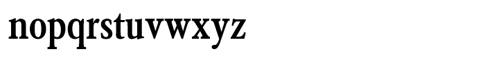SG Garamond No 2 SH Medium Condensed Font LOWERCASE