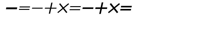 SG Mathematical Symbols Regular Font OTHER CHARS
