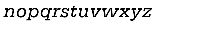 SG Serifa SB Roman Italic Font LOWERCASE