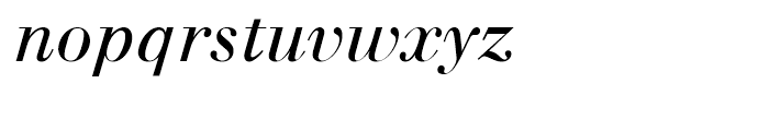 SG Walbaum SB Roman Italic Font LOWERCASE