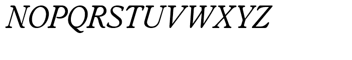 SG Worchester Round SH Italic Font UPPERCASE