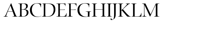 SG Zapf Renaissance Antiqua SH Light Font UPPERCASE