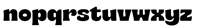 SG Bascho Regular Font LOWERCASE
