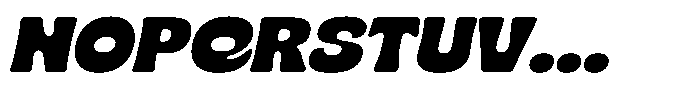 SG Bascho Slant Font UPPERCASE