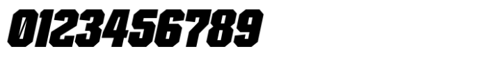 SG Tanders Black Slant Font OTHER CHARS
