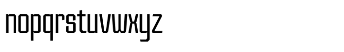 SG Tanders Condensed Light Font LOWERCASE